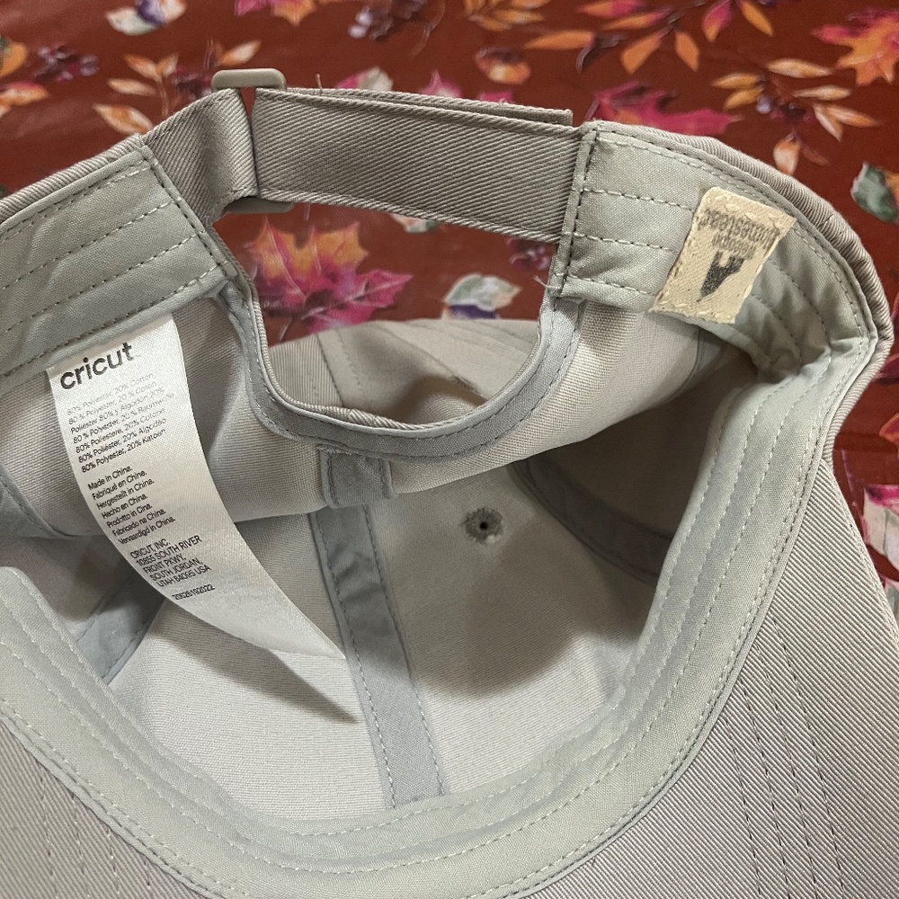 Baseball Hat with Distressed patch - Picture 3 of 3